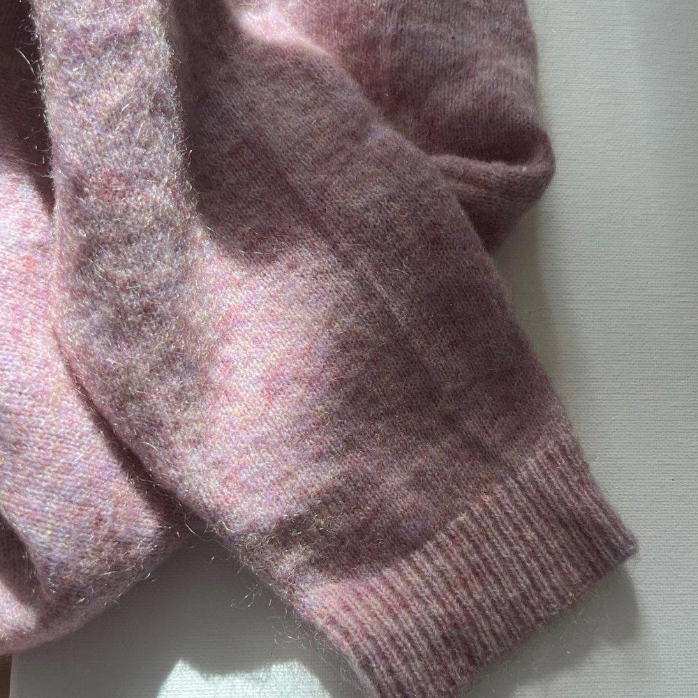 Soft Pink Women's Crewneck Sweater - Picture 11 of 12